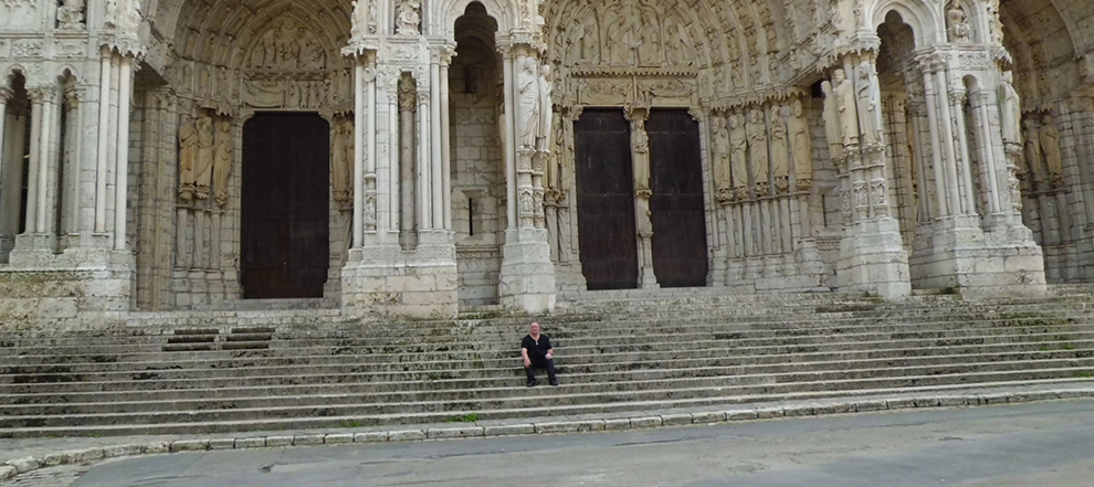 Cathedral Chartres des Templiers avec Le Senechaut